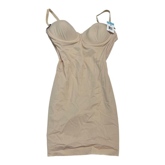 Maidenform 36C Smooth Body Briefer Shaper UW Cups Sheer Firm Power Shapewear - Picture 1 of 5